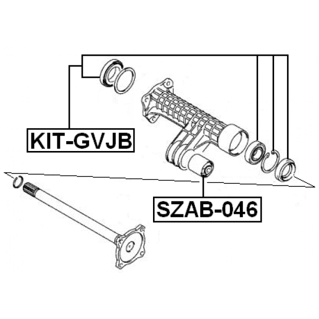 FEBEST KIT-GVJB