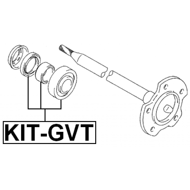 FEBEST KIT-GVT