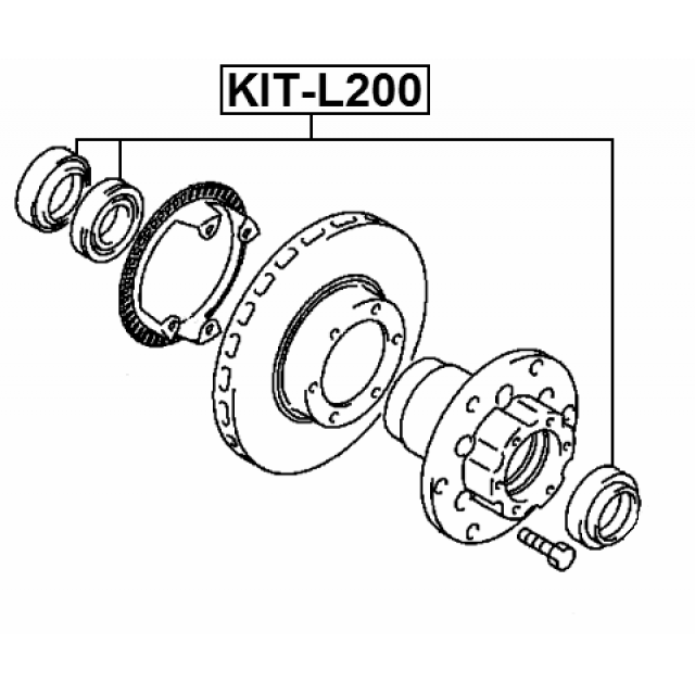 FEBEST KIT-L200