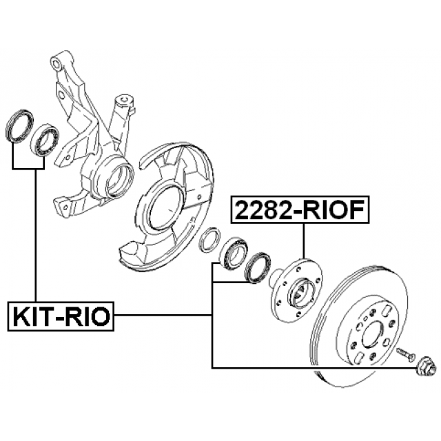 FEBEST KIT-RIO