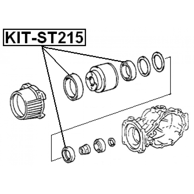 FEBEST KIT-ST215