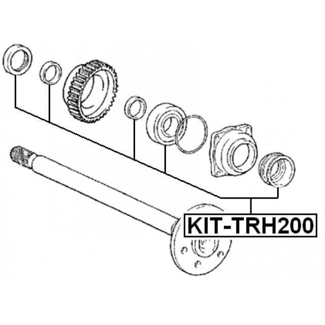 FEBEST KIT-TRH200