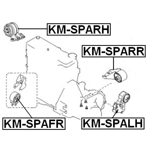 FEBEST KM-SPARR