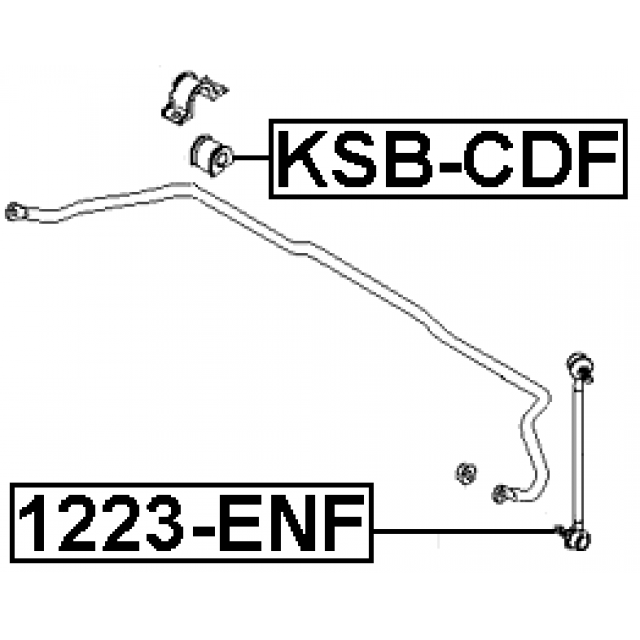 FEBEST KSB-CDF