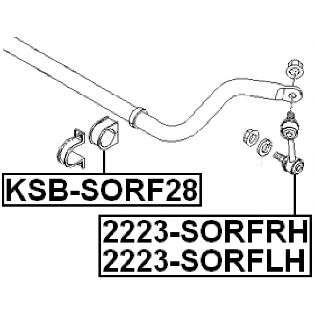 FEBEST KSB-SORF28