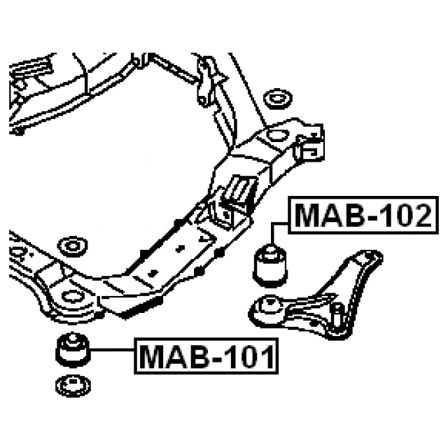 FEBEST MAB-101