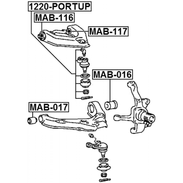 FEBEST MAB-117