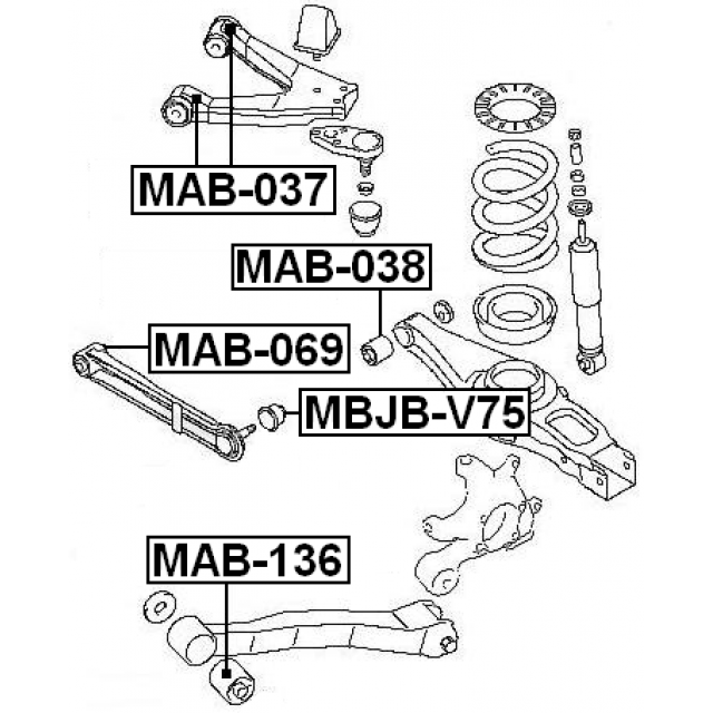FEBEST MAB-136