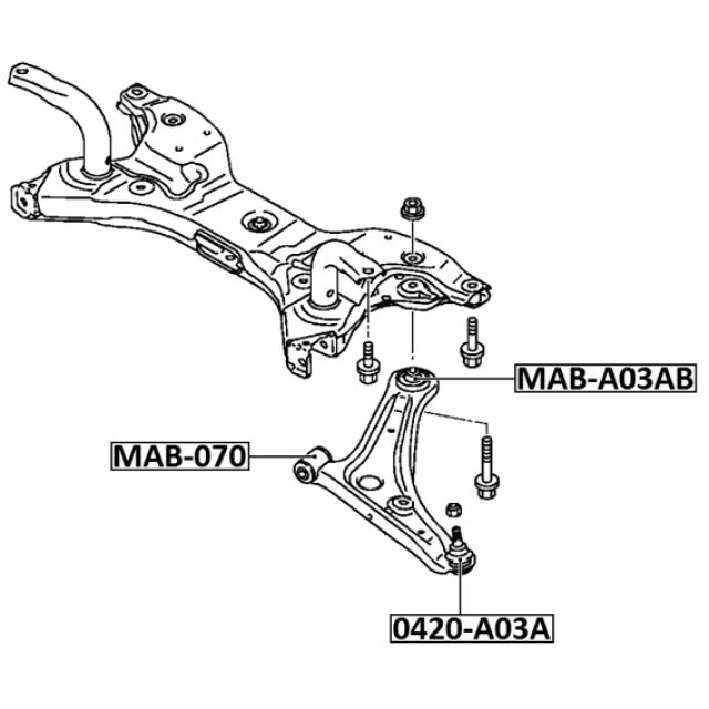 FEBEST MAB-A03AB