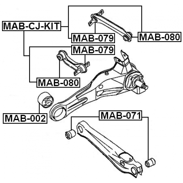 FEBEST MAB-CJ-KIT