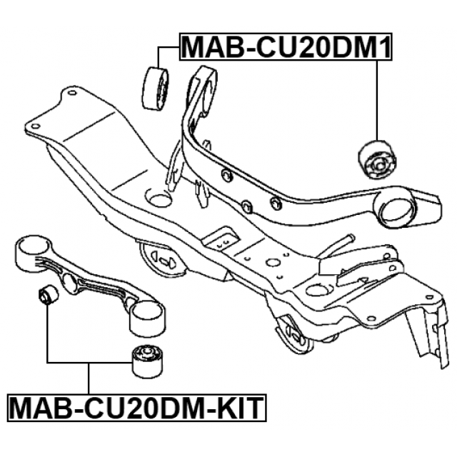 FEBEST MAB-CU20DM-KIT