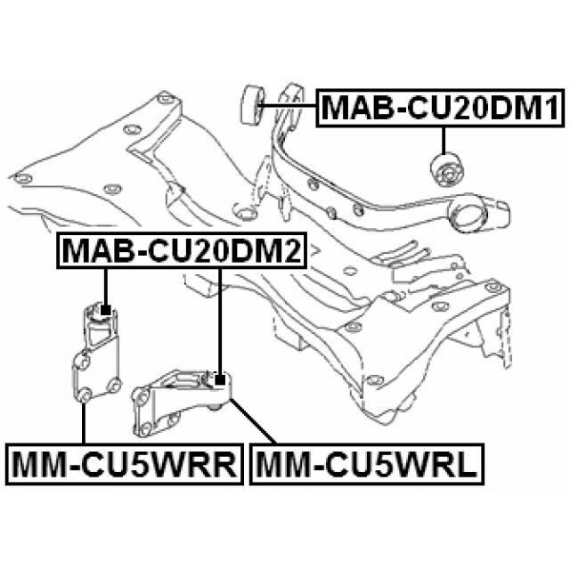 FEBEST MAB-CU20DM2