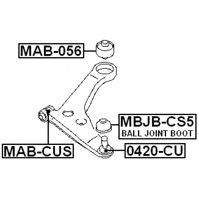 FEBEST MAB-CUS