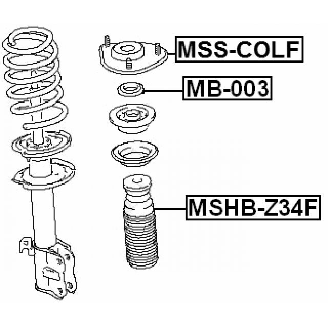 FEBEST MB-003