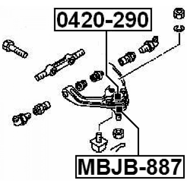 FEBEST MBJB-887
