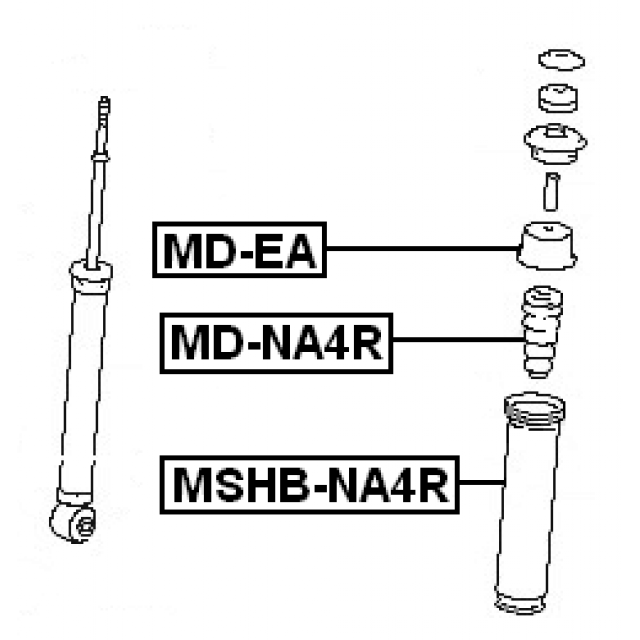 FEBEST MD-NA4R