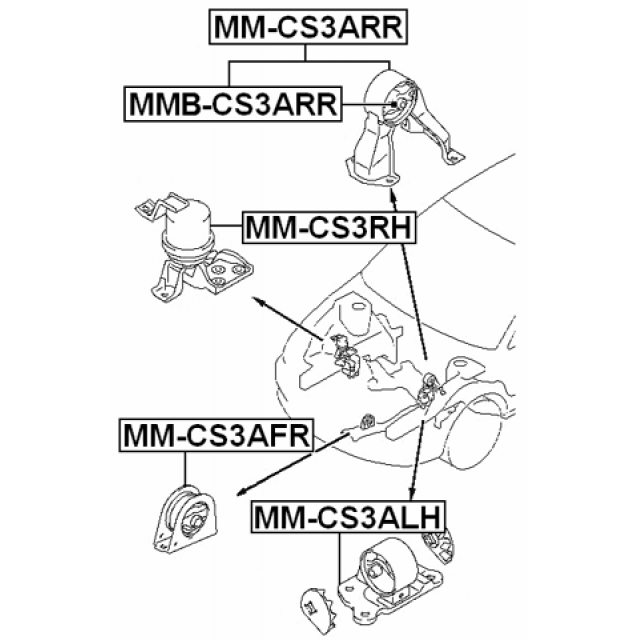 FEBEST MM-CS3AFR