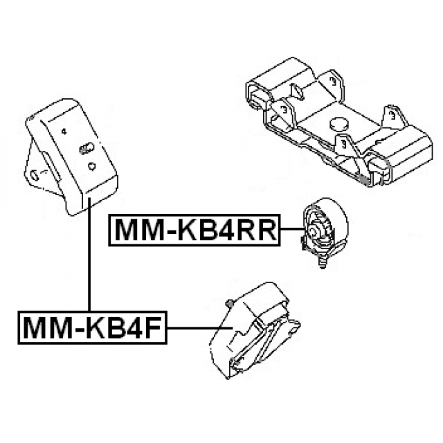 FEBEST MM-KB4RR