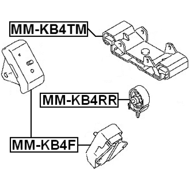FEBEST MM-KB4TM