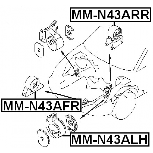 FEBEST MM-N43ARR