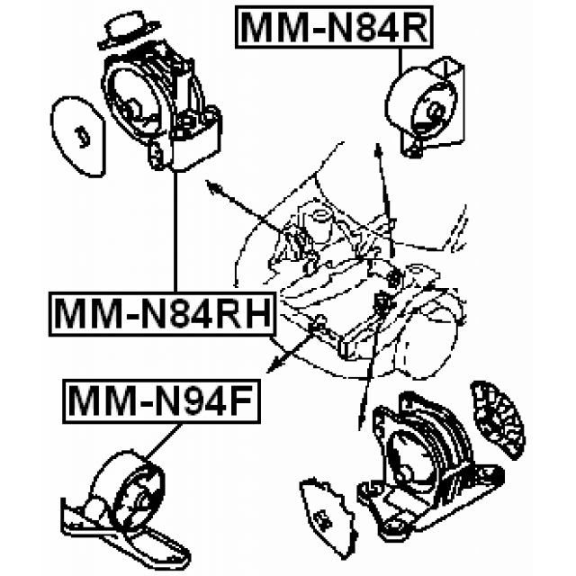 FEBEST MM-N84R