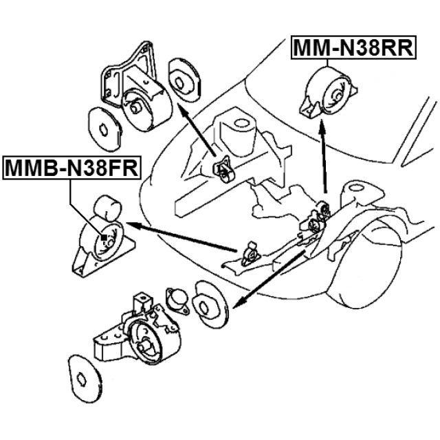 FEBEST MMB-N38FR