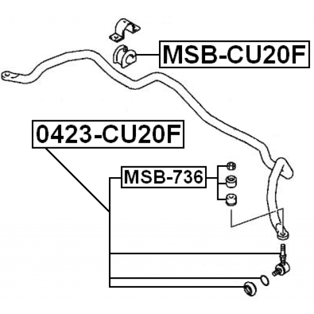 FEBEST MSB-CU20F