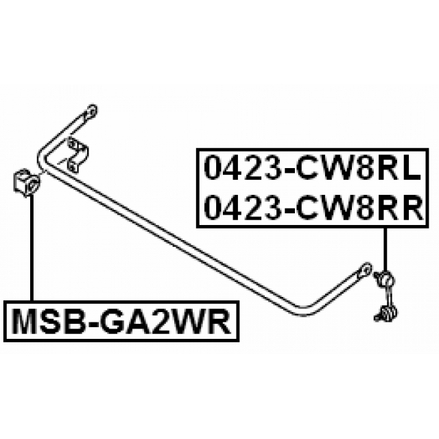 FEBEST MSB-GA2WR