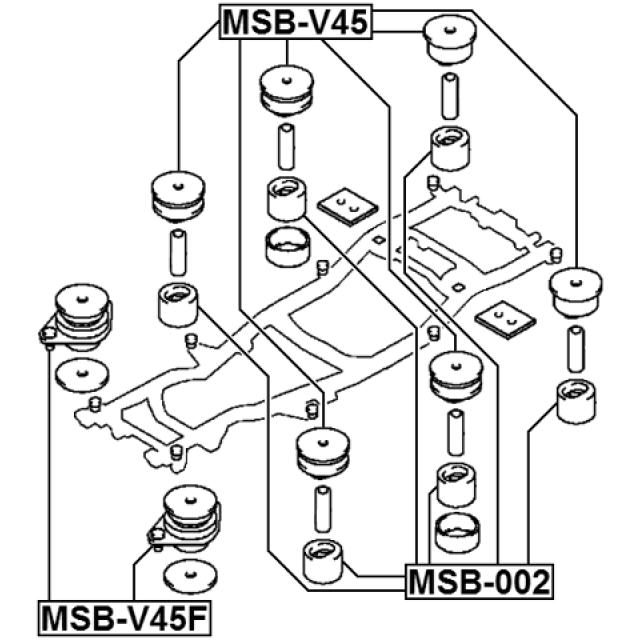 FEBEST MSB-V45F