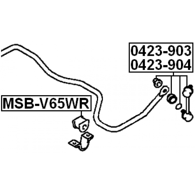 FEBEST MSB-V65WR