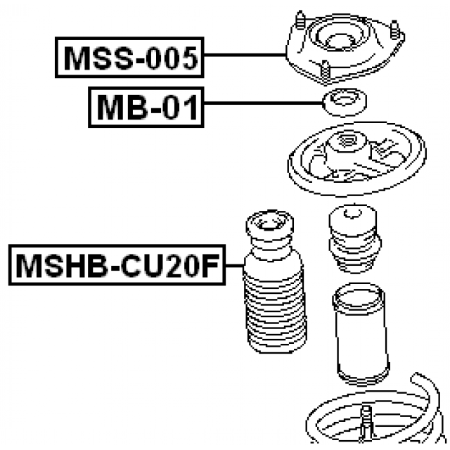 FEBEST MSHB-CU20F