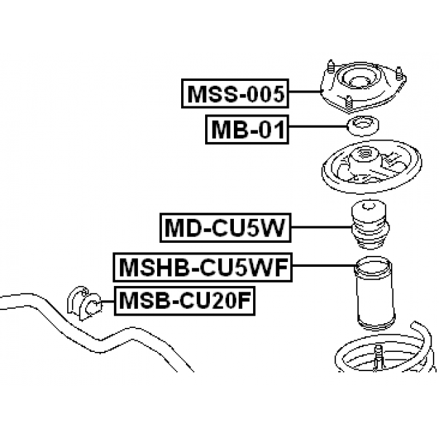 FEBEST MSHB-CU5WF