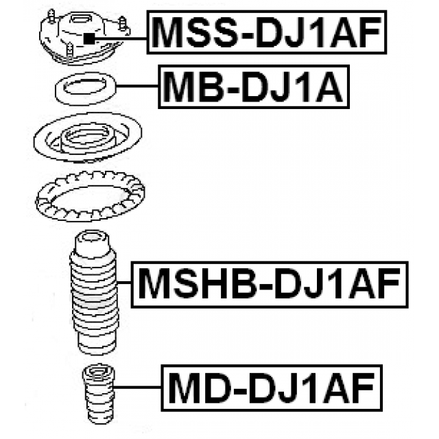 FEBEST MSHB-DJ1AF