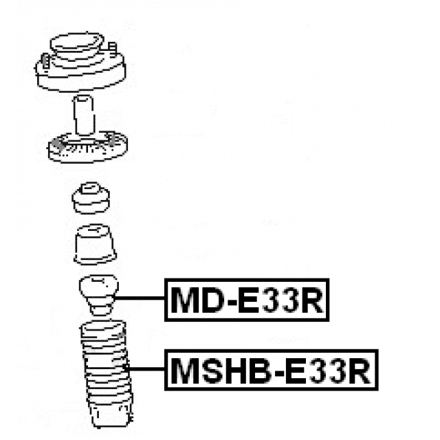 FEBEST MSHB-E33R