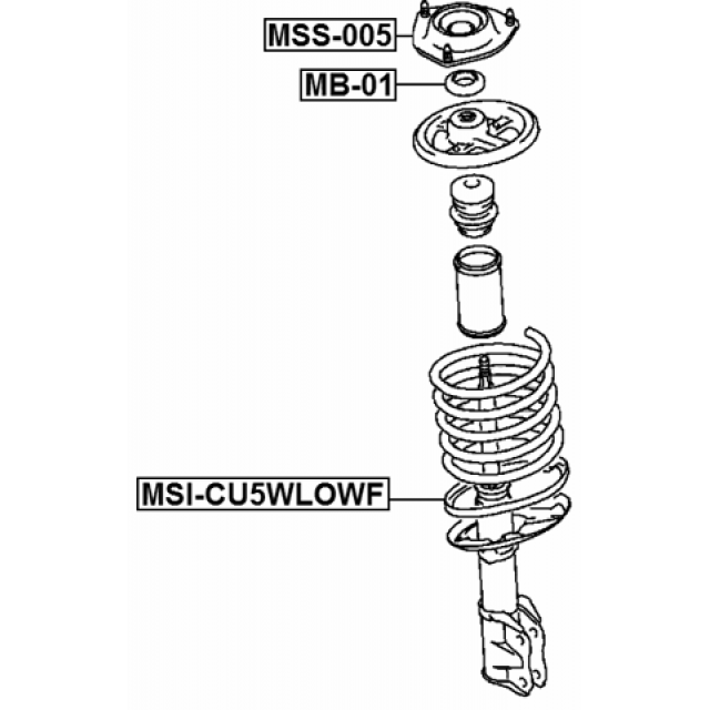 FEBEST MSI-CU5WLOWF