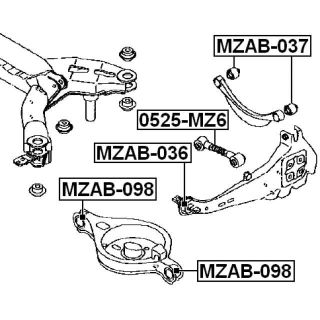 FEBEST MZAB-036