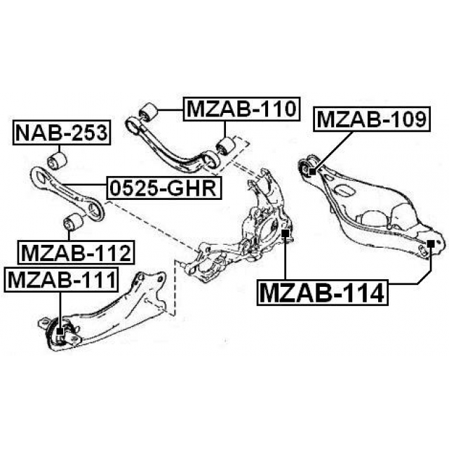 FEBEST MZAB-110