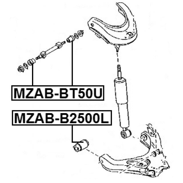 FEBEST MZAB-BT50U