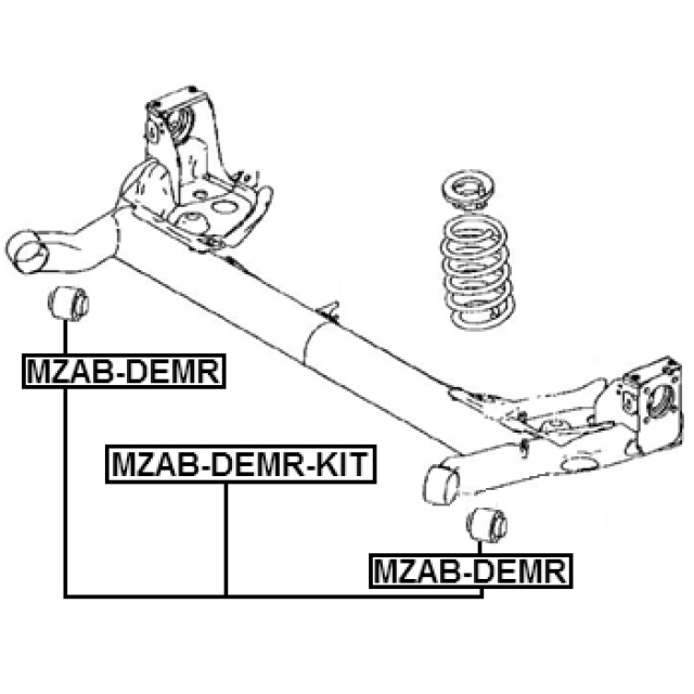 FEBEST MZAB-DEMR-KIT