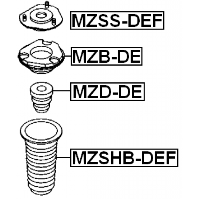FEBEST MZB-DE
