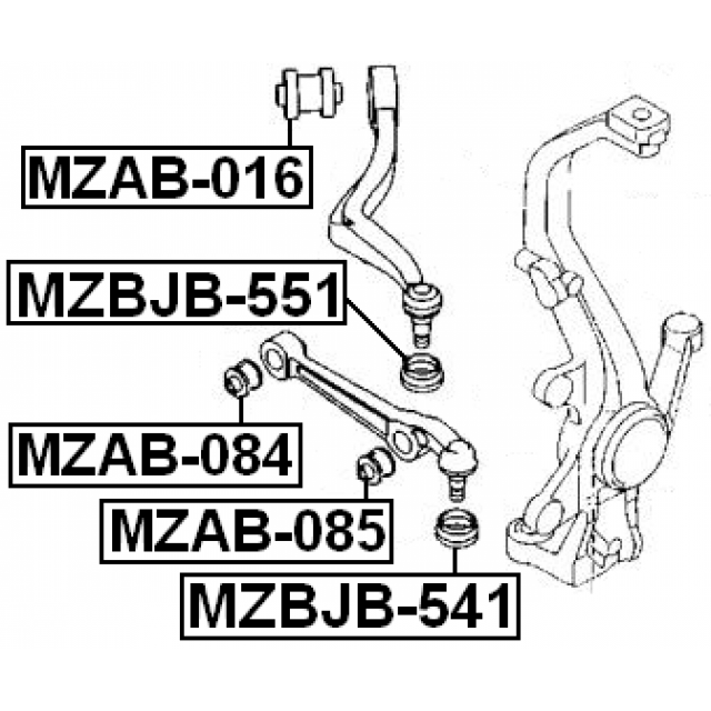 FEBEST MZBJB-551