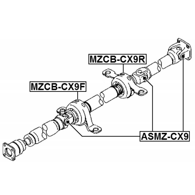 FEBEST MZCB-CX9R
