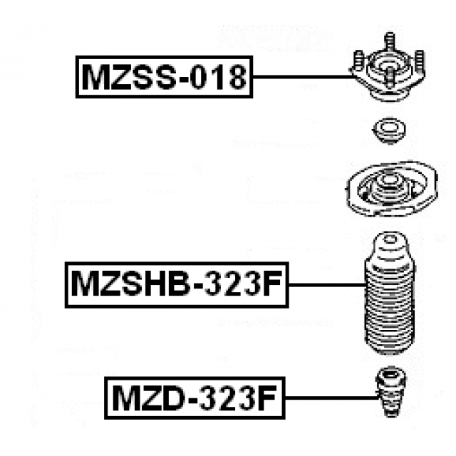 FEBEST MZD-323F