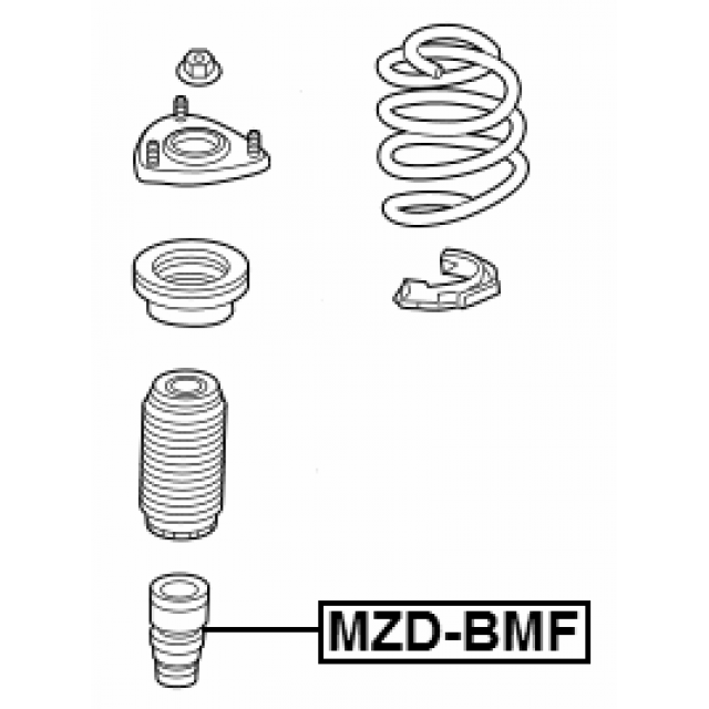 FEBEST MZD-BMF
