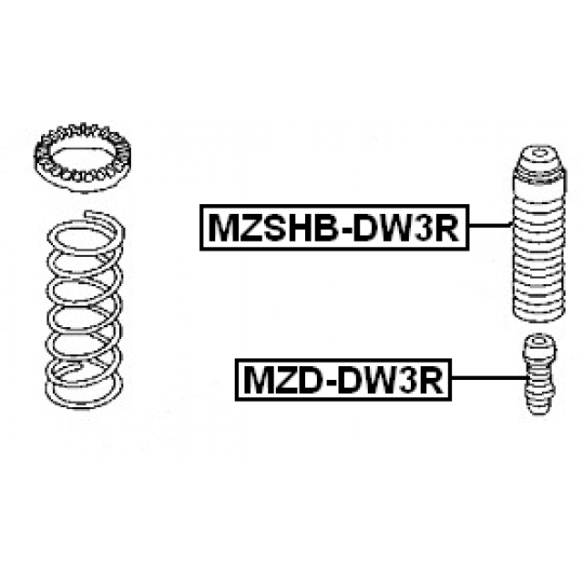 FEBEST MZD-DW3R