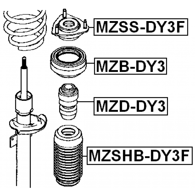 FEBEST MZD-DY3