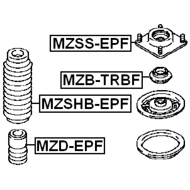 FEBEST MZD-EPF