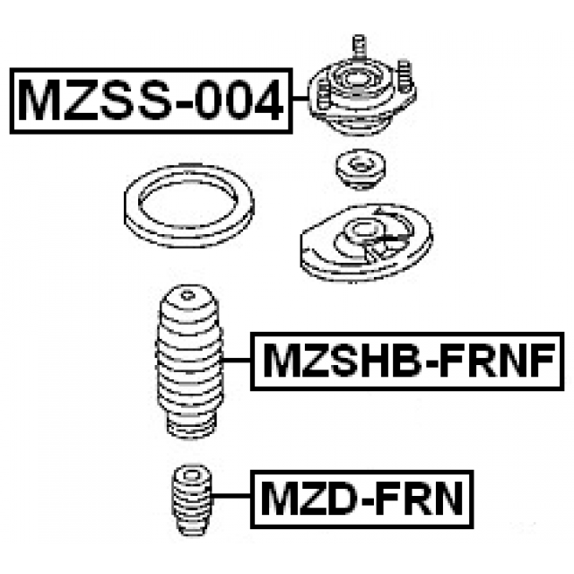 FEBEST MZD-FRN