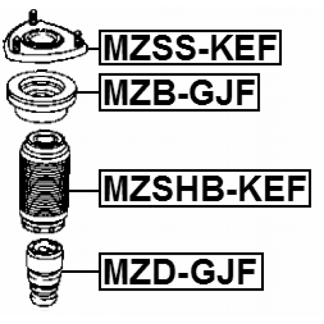 FEBEST MZD-GJF