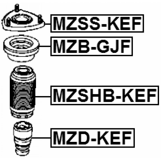 FEBEST MZD-KEF